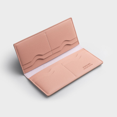 Ví Yuumy ( Thời trang nữ kiểu cầm tay dáng đứng - Ví da Ripple YV75 )