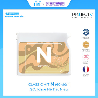 [TẶNG 5 TÚI PV ZIP] Thực Phẩm Sức Khoẻ VS+A+N | V Alphabet - Điều hòa huyết áp, Giảm đau chân, Chống nhiễm trùng hệ thống sinh dục - PROJECT V - Xuất xứ Pháp, Hàng Chính Hãng