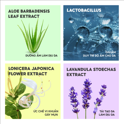 Serum dưỡng ẩm Nano Kim Ngân Hoa Lalamos giúp phục hồi và tái tạo da 50ml