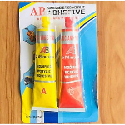 1 Bộ keo hai thành phần A-B (Keo 2 trong 1) loại 80 gam