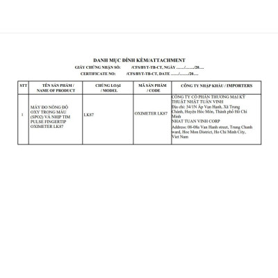 Máy đo SPO2, Máy đo nồng độ oxy trong máu và đo nhịp tim cầm tay LK87- Tặng kèm pin + dây đeo