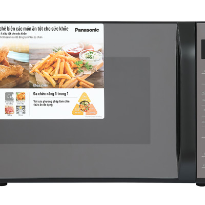 Lò vi sóng có nướng Panasonic NN-CT66MBYUE , Dung tích 27L, 6 thực đơn cài đặt sẵn, Hẹn giờ - Hàng chính hãng - Bảo hành chính hãng 12 tháng , Chất lượng Nhật Bản