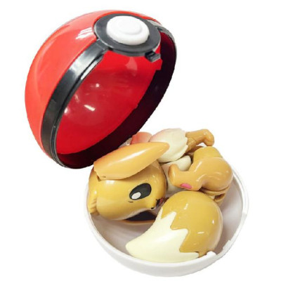 Đồ Chơi Bóng Pokemon Biến Hình - Eevee - Pokemon Toys ZC8915E