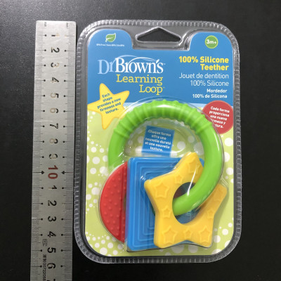 [ TE001 ] Ngậm nướu Learning Loop, 100% Silicone - Dr.Brown