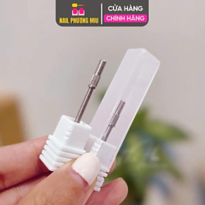 Lõi Lắp Đầu Mài Nhám Mini Làm Nail, Hợp Kim Không Gỉ Dùng Làm Mịn Móng, Thay Thế Dễ Dàng, Tiết Kiệm Nail Phương Miu