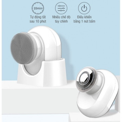 Máy Massage Mặt, Nâng Cơ Điện Di Tinh Chất Làm Trẻ Hóa Da Kết Hợp Rửa Mặt Nikio NK-121