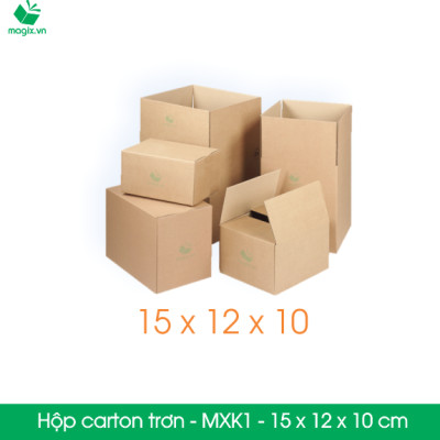 MXK1 - 20 Thùng hộp carton 15x12x10 cm