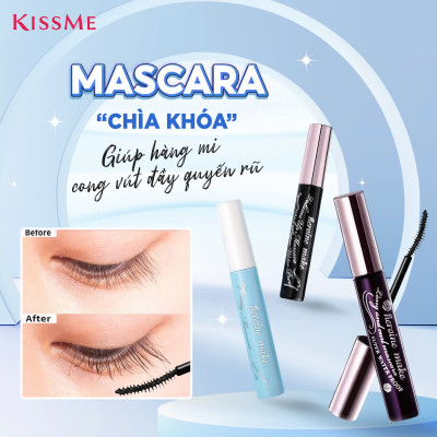 Mascara Vuốt Dài Và Cong Mi Không Lem Trôi Kissme Heroine Make Long Up 6 G
