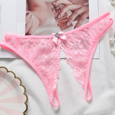 Quần lót ren, Quần lọt khe ren nữ sexy - 1 cái màu hồng