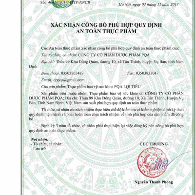 Lợi Tiểu PQA Giúp Thanh Nhiệt Lợi Tiểu, Hỗ Trợ Giảm Sỏi Thận Dùng Cho Người Bí Tiểu, Tiểu Khó Hộp 12 Gói