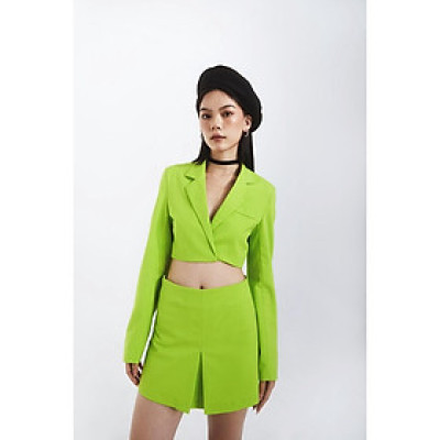 DOTTIE - Áo vest dáng ngắn buộc dây nữ T0554