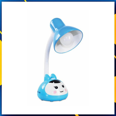 Đèn Bàn Học Chống Cận, Liền Hộp Đựng Bút và Hình Thú Đáng Yêu, Kèm Bóng LED 5W Cắm Điện 220V