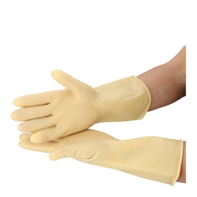 [Mua 3 Tặng 2] Bộ 3 Đôi Găng Tay Cao Su Ngọc Trai Tay Lửng Size L