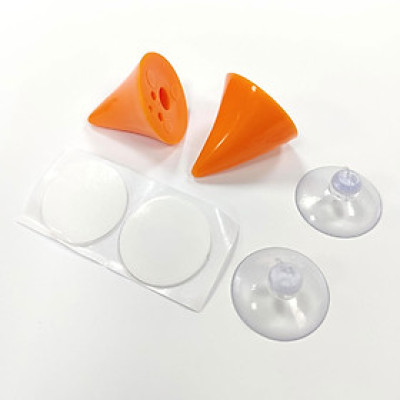 (Có Đế - Tặng keo) Sừng mini gắn nón bảo hiểm - phụ kiện nón bảo hiểm