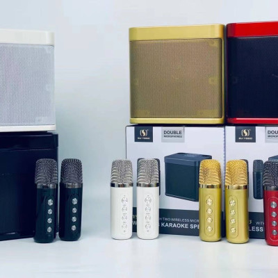 Loa Karaoke Bluetooth SU-YOSO YS-203 Kèm 2 Micro Không Dây ( Hàng Chính Hãng )