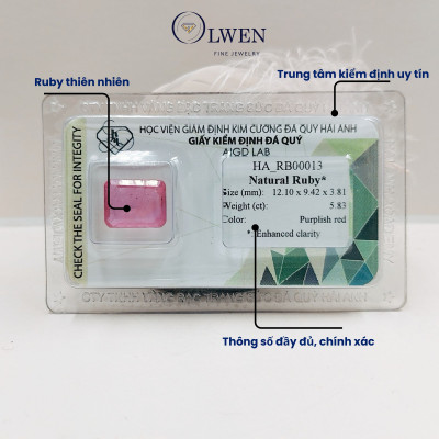 Viên đá Ruby thiên nhiên_HA-RB00013