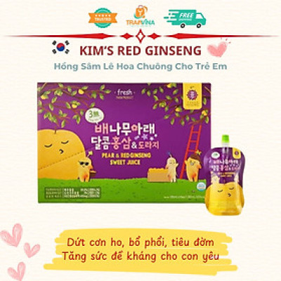 Hồng Sâm Lê Hoa Chuông Cho Trẻ Em Kim