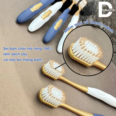 Combo 6 Bàn Chải Đánh Răng Nội Địa Trung CHOCOIKES Lông Mềm, Bót Đánh Chải Siêu Êm, Làm Sạch Sâu Đánh Sạch Mảng Bám -HÀNG CHÍNH HÃNG MINIIN