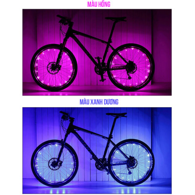 Đèn USB Xe Đạp Trang Trí Bánh Xe Có Sạc 20 Bóng Led 2.2m Led Đom Đóm Led Fairy Light Có Thể Dùng Trang Trí Decor