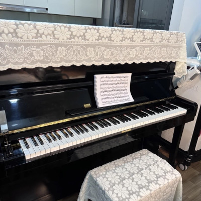 Khăn phủ đàn piano cơ đàn piano điện tử 88 phím phong cách Châu Âu cổ điển sang trọng chống bụi chống xước
