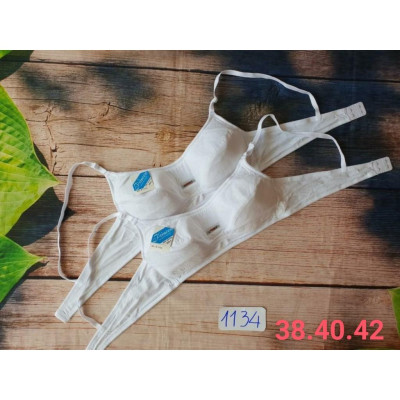 Áo Lót Nữ Mút Mỏng Không Gọng Trơn Cài Sau Thái Lan 1134 – Êm Ái, Thoáng Mát, Thanh Lịch