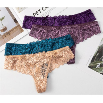 COMBO 5 QUẦN LỌT KHE REN VORONIN 6202