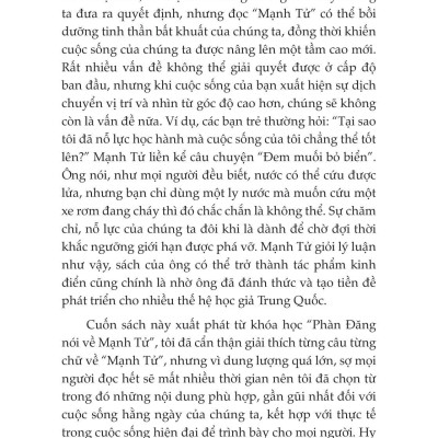 Đạo Làm Người - Học Mạnh Tử Cách Đối Nhân Xử Thế