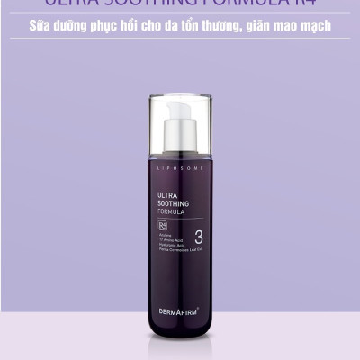 Sữa dưỡng Labo Dermafirm - Ultra Soothing Formula R4 (200ml) phục hồi cho da giãn mao mạch