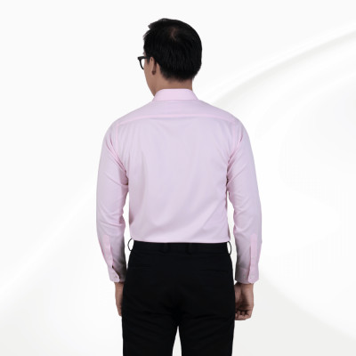 Áo sơ mi nam dài tay màu hồng phấn có túi GENTITI By Thái Tuấn- 1C802HAKT006
