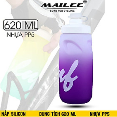 Bình Nước Xe Đạp YLB-28, Dung Tích 620ml, Chất Liệu Nhựa PP5 an toàn, Tiện Lợi Cho Thể Thao Ngoài Trời và Tập Luyện - Mai Lee