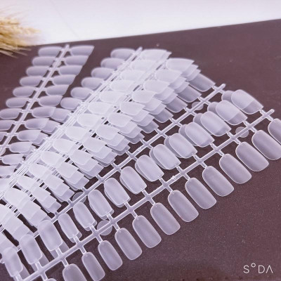 Hộp 240 Móng Up Ngắn Tròn Hạt Na, Vuông Ngắn Làm Nail, Bầu Dẻo Ôm Form Cao Cấp, Nhẹ Bền Đẹp, Móng Úp Dễ Gắn, Làm Móng Đẹp Tự Nhiên