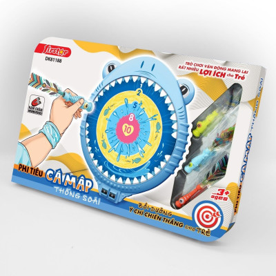 Đồ Chơi Duka: Phi Tieu - Cá Mập Thống Soái DK81188 (Bồi Dưỡng Ý Chí Chiến Thắng Cho Trẻ)