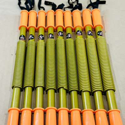 {30KG}Thanh Gậy Tập Tay(Vàng)Đàn Hồi Cao Cấp, Gậy Bẻ Tập CơTay,Vai,Ngực  30kg Tập Gym, Tập Thể Dục Tại Nhà