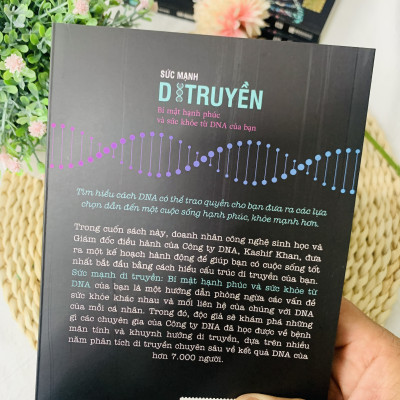 Sách Sức Mạnh Di Truyền: Bí Mật Hạnh Phúc Và Sức Khỏe Từ DNA Của Bạn