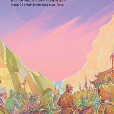 Sách - Lịch Sử Việt Nam Bằng Tranh - Chiến Thắng Quân Mông Lần 1 - Bản Màu - Bìa Cứng
