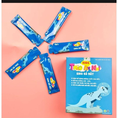 THẢO AN NHI SIRO BỔ MẮT (Hộp 20 gói x 10ml). Hỗ trợ thị lực cho bé, giảm đau mắt, mỏi mắt, khô mắt.