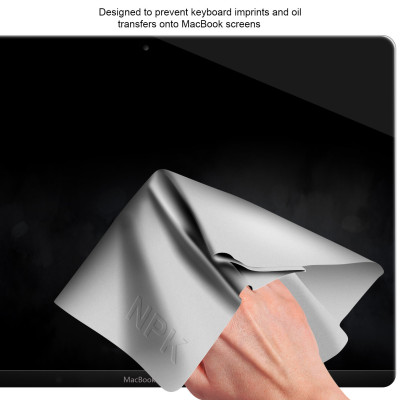 Miếng Vải Lót Phím Microfiber dành cho Macbook chống bụi bẩn bàn phím, vệ sinh màn hình Macbook