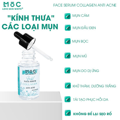 SERUM NGỪA MỤN THÂM - MỜ SẸO 25ML - MOC
