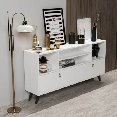 Bàn sảnh ra vào gỗ hiện đại SMLIFE Cimbara