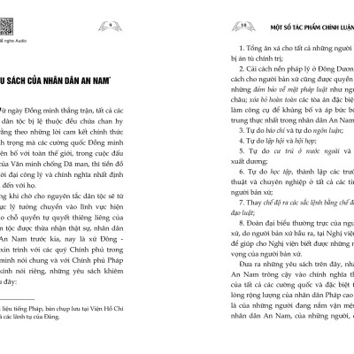 Sách - Hồ Chí Minh - Một Số Áng Văn Chính Luận Tiêu Biểu