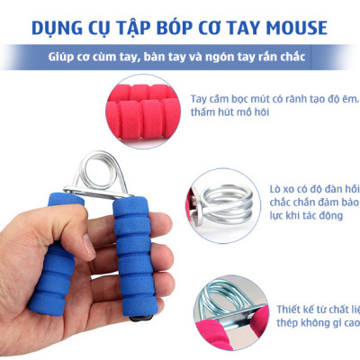 [COMBO 2] DỤNG CỤ BÓP TAY TẬP LỰC TAY- KÌM BÓP TAY TẬP CƠ TAY, CỔ TAY PHỤC HỒI CHỨC NĂNG CHO NGƯỜI CHẤN THƯƠNG