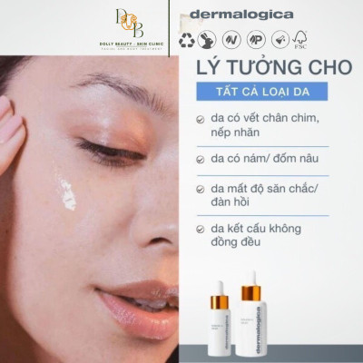 DERMALOGICA Huyết thanh trắng da, hỗ trợ lão hoá BIOLUMIN-C SERUM - Dolly Beauty