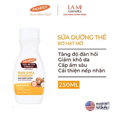 Sữa dưỡng thể dưỡng ẩm Bơ Hạt Mỡ Palmer
