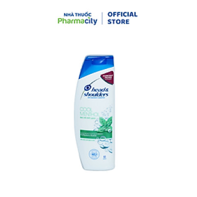 Dầu gội làm sạch gàu Head & Shoulders Ultra Men Cool Menthol Anti Dandruff Shampoo (350ml)