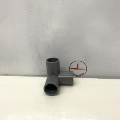 Co góc 3 nhánh, tê góc, co 3 hướng 27 nhựa PVC Bình Minh