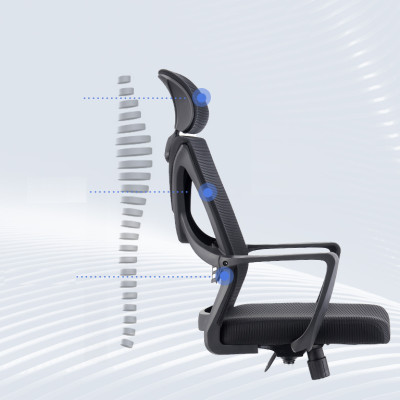 Ghế Văn Phòng Hot nhất 2021 Hỗ Trợ Cột Sống Lưng 9199 Top thiết kế chuẩn Ergonomic - Nhóm Thời Trang Đương Đại