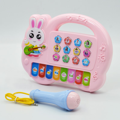 Đồ chơi Duka: Đàn piano thỏ hồng DK81316