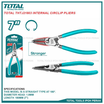 KÌM MỞ PHE CONG ĐẨU THẲNG 180MM TOTAL THTJ21803 - HÀNG CHÍNH HÃNG