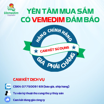 Vemedim VIMEKON (pets) -thuốc sát trùng thế hệ mới, sát trùng chuồng trại, thiết bị, gói 20g