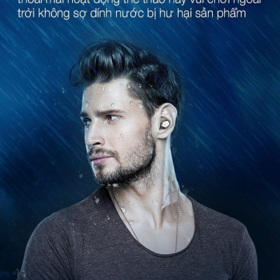 Tai nghe không dây blueetooth LANITH cao cấp 5.0 TWS F9 – Tai nghe Bluetooth kiểu dáng hiện đại, thời thượng - Hàng nhập khẩu – TA0002